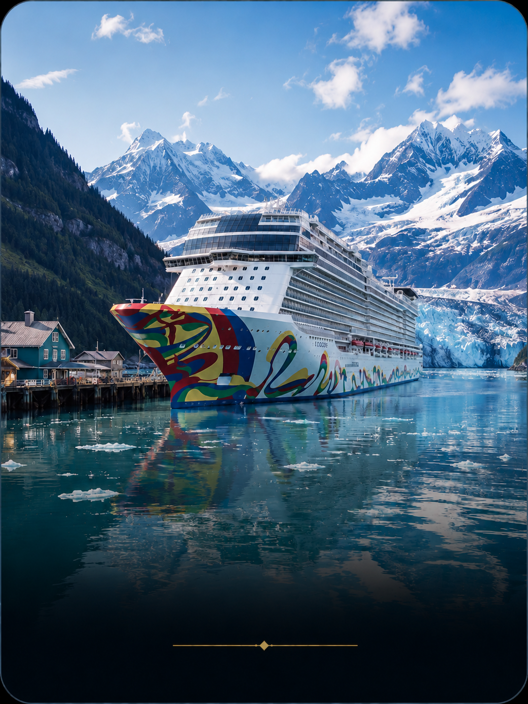 Norwegian Encore en Alaska
