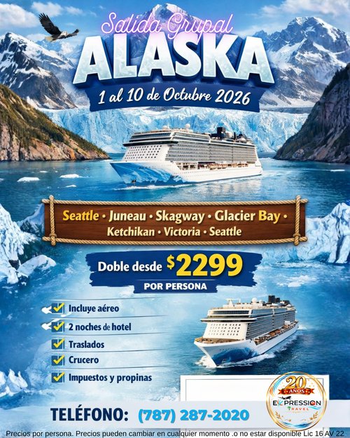 Alaska — Salida Grupal 2026